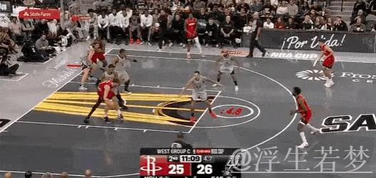 申京运球单打 低位转身挑篮得分 申京运球单打 低位转身挑篮得分